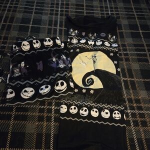 Disney Black and Yellow Nightmare Pajama Set
